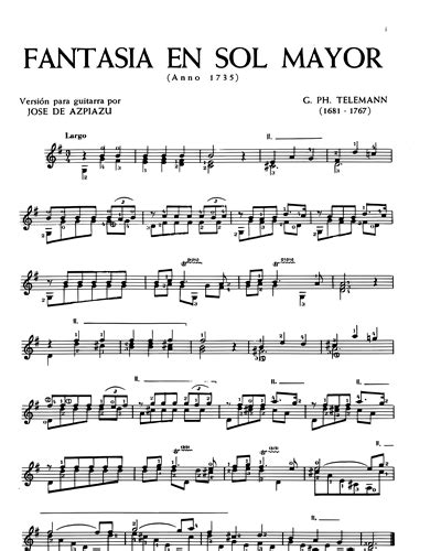  Fantasia En Do Mayor by Jose Broca